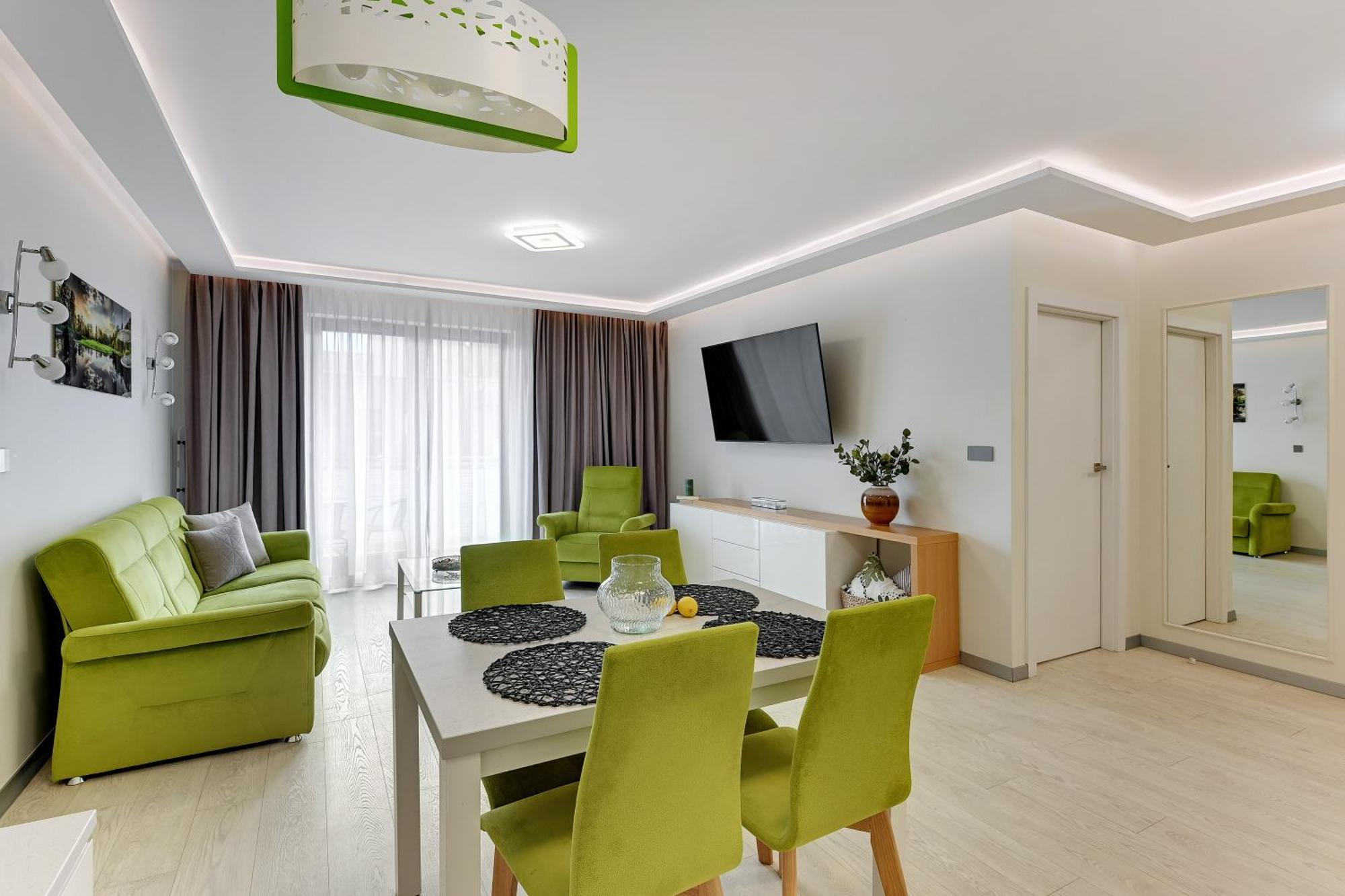 Aura - Riverside & Parking By Downtown Apartments Gdańsk Eksteriør billede